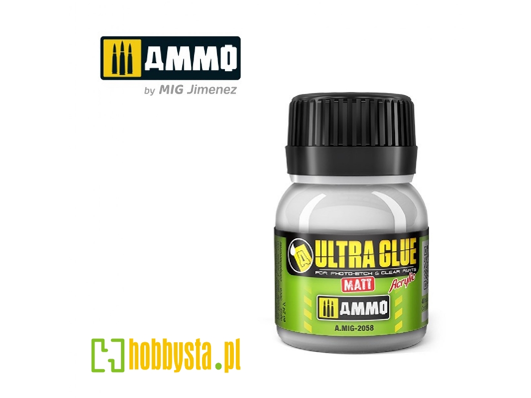 Ultra Glue For Photo-etch And Clear Parts Matt Acrylic - zdjęcie 1 Ultra Glue For Photo-etch And Clear Parts Matt Acrylic - zdjęcie 1