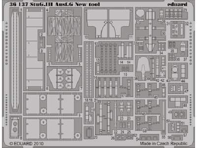  StuG. III Ausf. G new tool 1/35 - Dragon - blaszki - zdjęcie 1