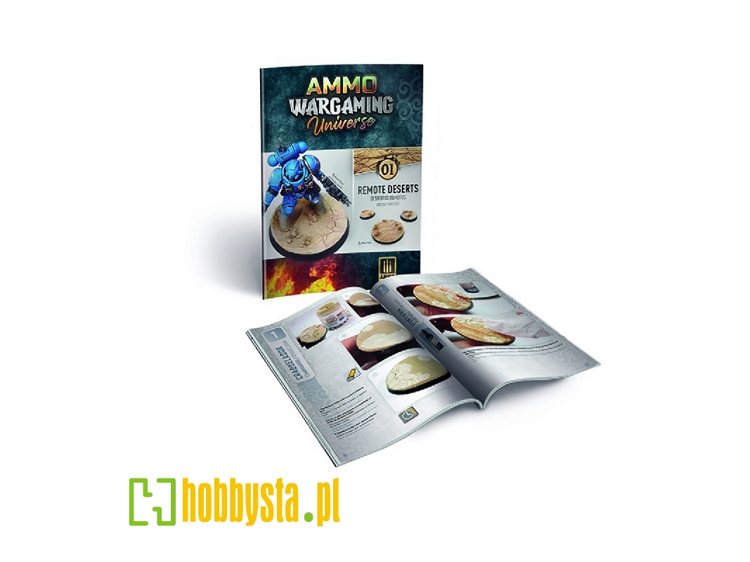 Ammo Wargaming Universe Book 01 - Remote Deserts (English, Castellano, Polski) - zdjęcie 1 Ammo Wargaming Universe Book 01 - Remote Deserts (English, Castellano, Polski) - zdjęcie 1