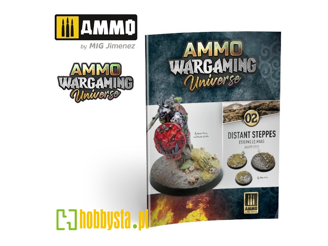 Ammo Wargaming Universe Book 02 - Distant Steppes (English, Castellano, Polski) - zdjęcie 1 Ammo Wargaming Universe Book 02 - Distant Steppes (English, Castellano, Polski) - zdjęcie 1