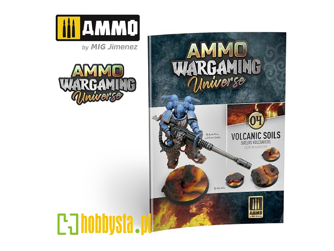 Ammo Wargaming Universe Book 04 - Volcanic Soils (English, Castellano, Polski) - zdjęcie 1 Ammo Wargaming Universe Book 04 - Volcanic Soils (English, Castellano, Polski) - zdjęcie 1