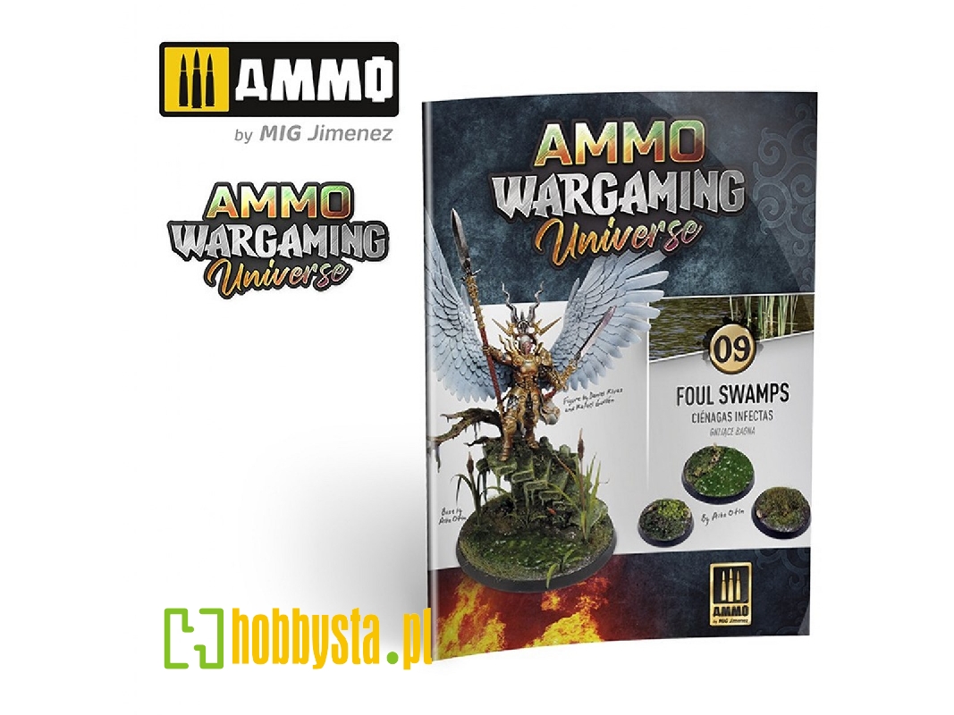 Ammo Wargaming Universe Book 09 - Foul Swamps (English, Castellano, Polski) - zdjęcie 1 Ammo Wargaming Universe Book 09 - Foul Swamps (English, Castellano, Polski) - zdjęcie 1