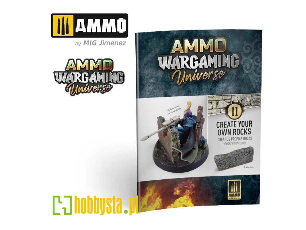 Ammo Wargaming Universe Book 11 - Create Your Own Rocks (English, Castellano, Polski) - zdjęcie 1