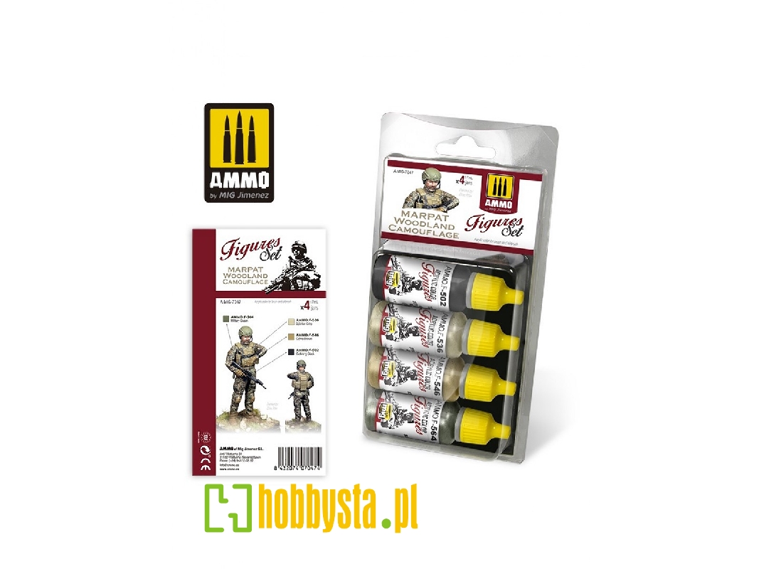 Marpat Woodland Camouflage Figures Set - zdjęcie 1 Marpat Woodland Camouflage Figures Set - zdjęcie 1