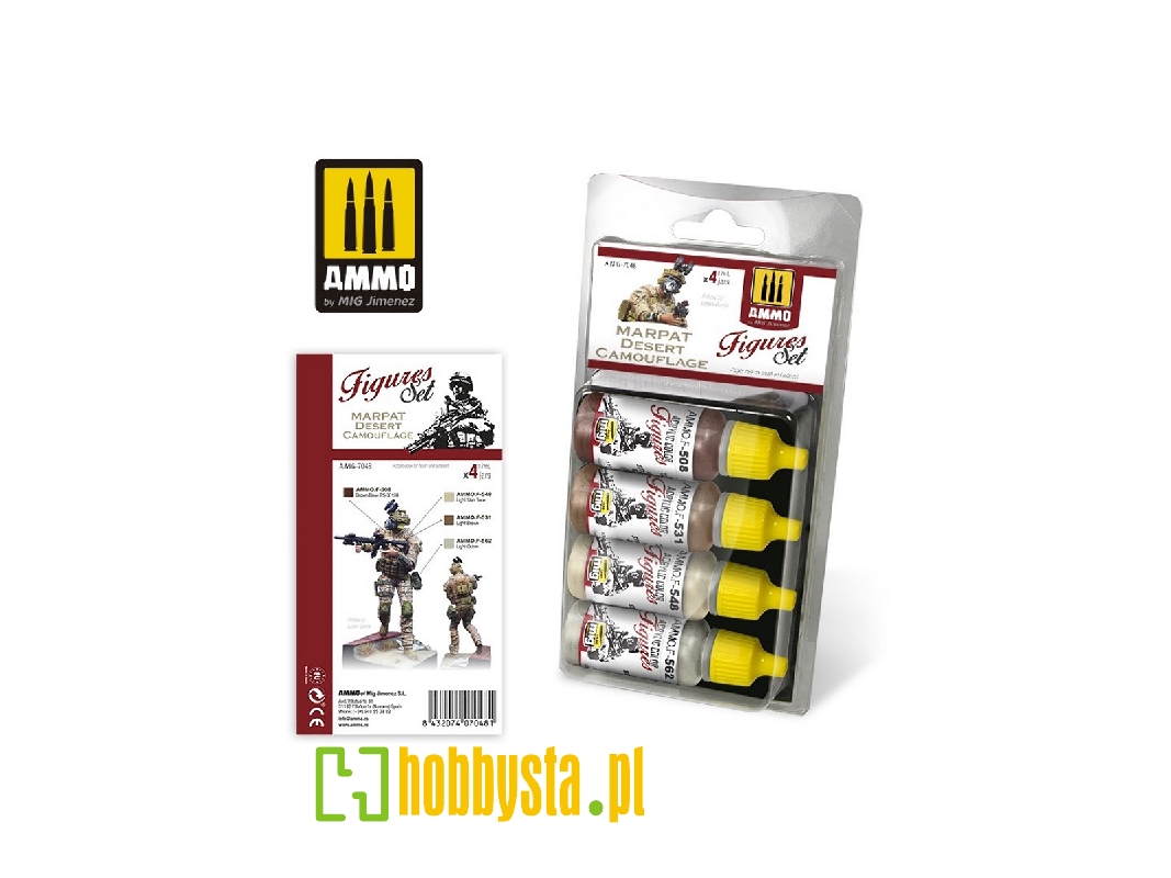 Marpat Desert Camouflage Figures Set - zdjęcie 1 Marpat Desert Camouflage Figures Set - zdjęcie 1