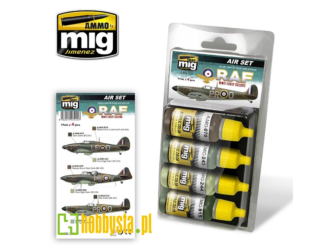 7215 RAF WWII Early Colors Set - zdjęcie 1 7215 RAF WWII Early Colors Set - zdjęcie 1