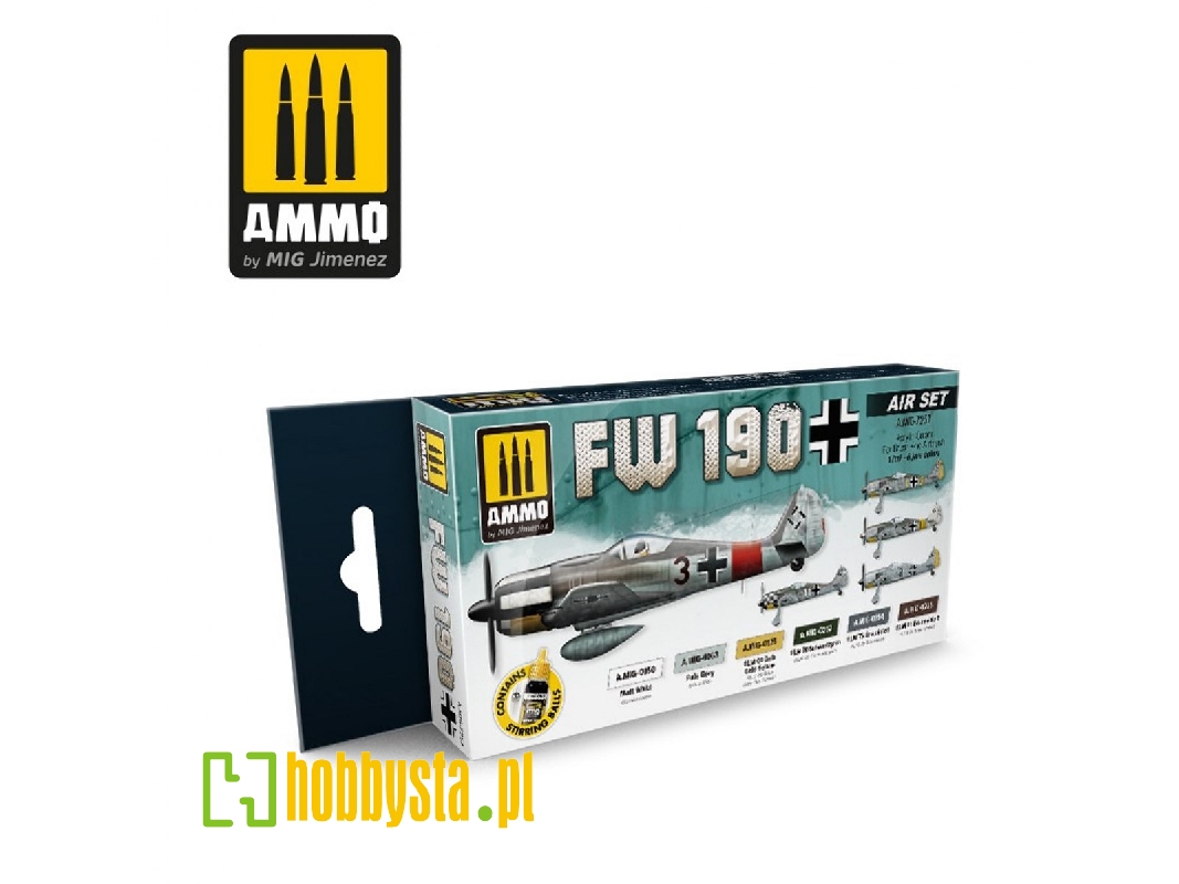 Fw 190 Air Acrylic Paint Set - zdjęcie 1