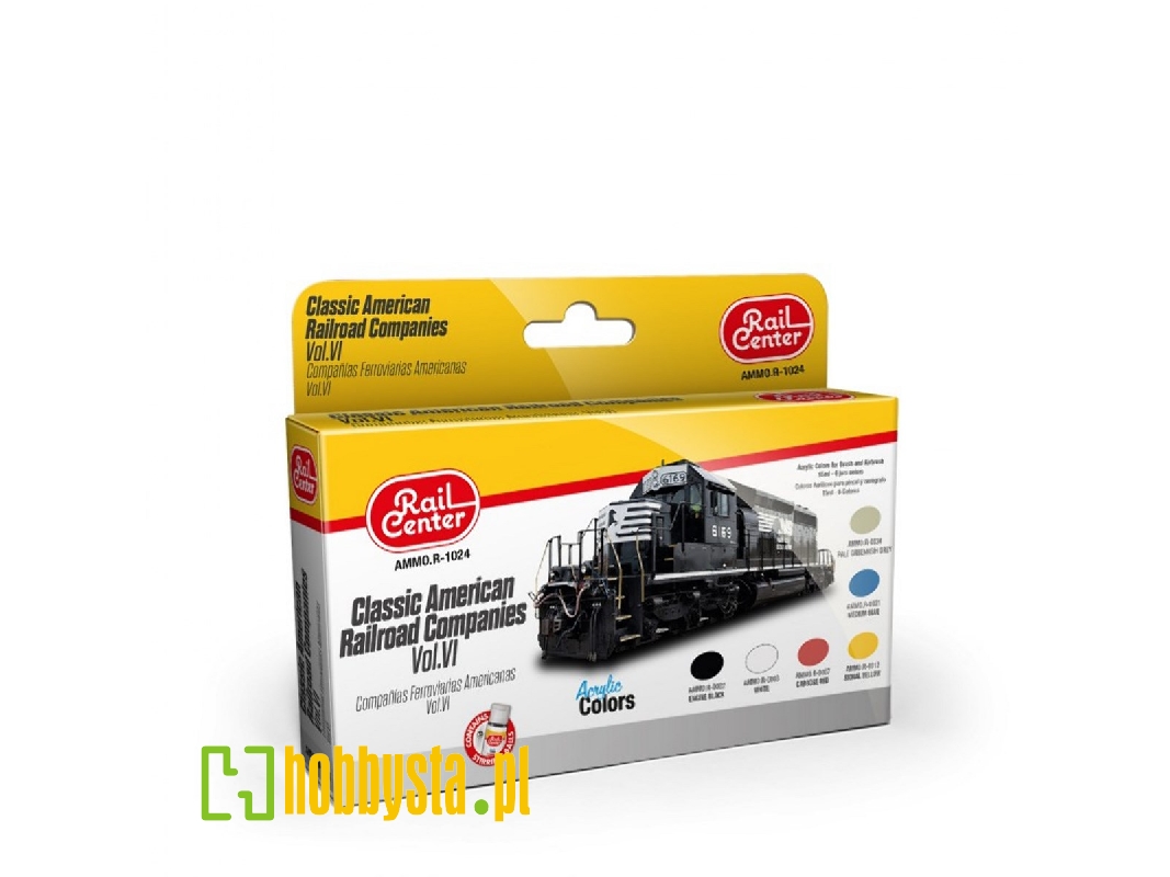 Rail Center - Classic American Railroad Companies Vol. Vi - zdjęcie 1 Rail Center - Classic American Railroad Companies Vol. Vi - zdjęcie 1