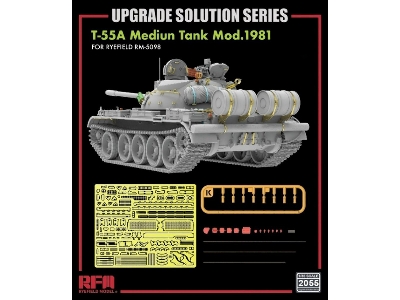 Upgrade Solution Series For Rfm-5098 T-55a Medium Tank Mod. 1981 (Type1) - zdjęcie 2