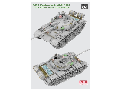 Upgrade Solution Series For Rfm-5098 T-55a Medium Tank Mod. 1981 (Type1) - zdjęcie 4