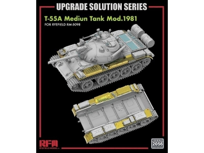 Upgrade Solution Series For Rfm-5098 T-55a Medium Tank Mod. 1981 (Type2) - zdjęcie 1
