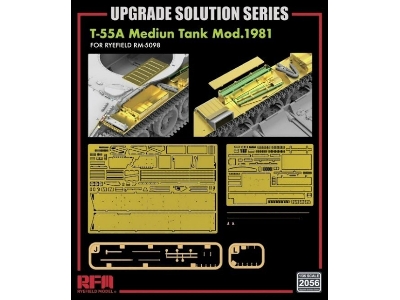 Upgrade Solution Series For Rfm-5098 T-55a Medium Tank Mod. 1981 (Type2) - zdjęcie 2