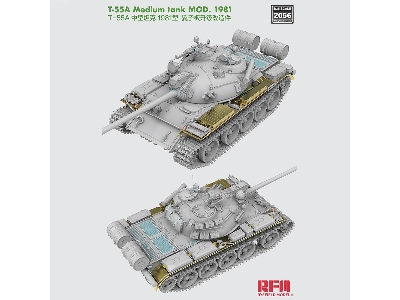 Upgrade Solution Series For Rfm-5098 T-55a Medium Tank Mod. 1981 (Type2) - zdjęcie 3