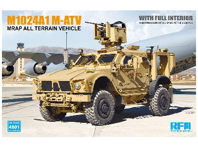 M1240a1 M-atv - Mrap All Terrain Vehicle (With Full Interior) - zdjęcie 1