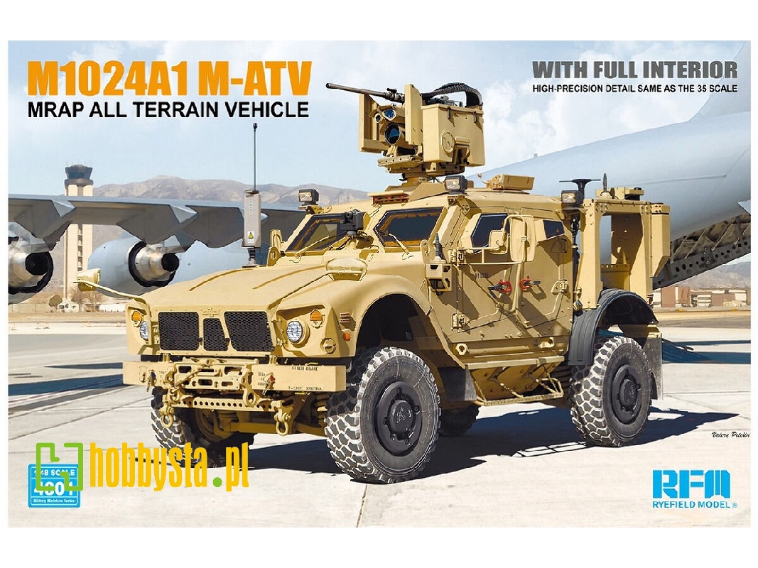 M1240a1 M-atv - Mrap All Terrain Vehicle (With Full Interior) - zdjęcie 1