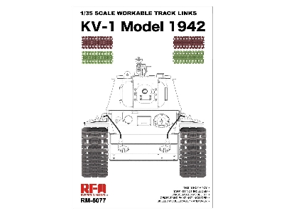 Workable Track Links Kv-1 Model 1942 - zdjęcie 1