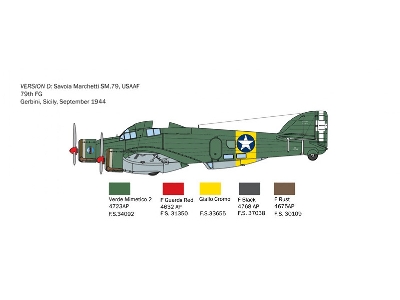 S.79 Bombowiec Sparviero  - zdjęcie 7