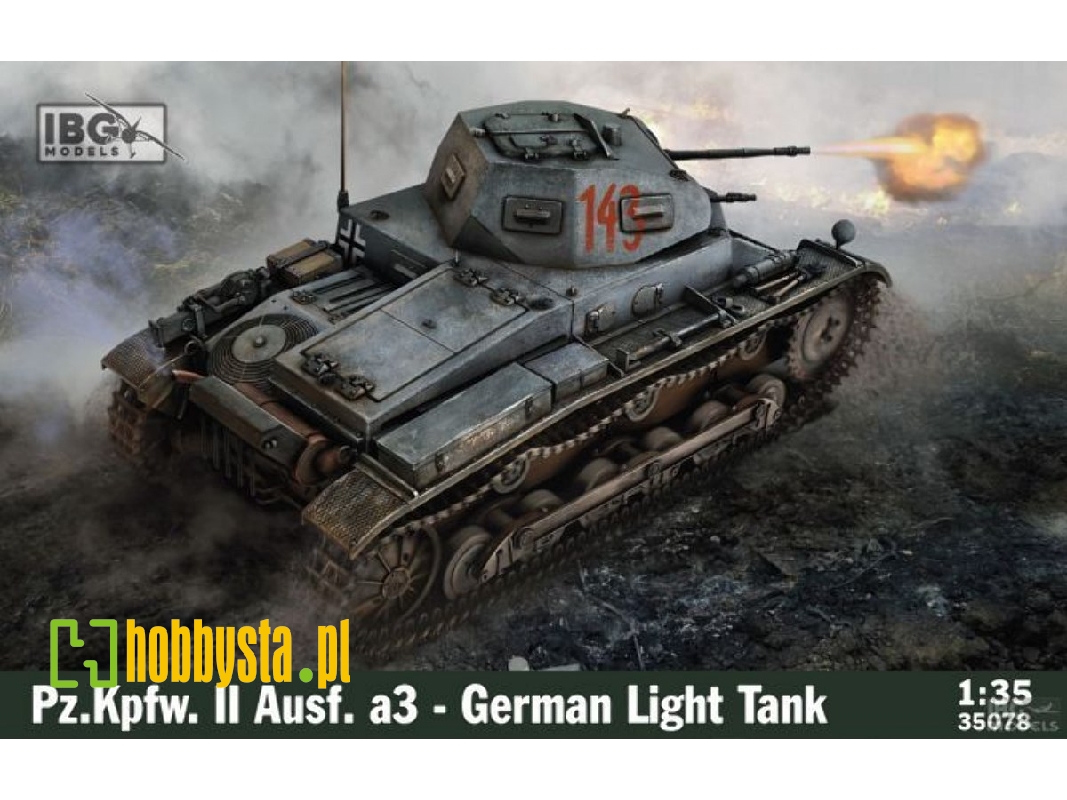 Pz.Kpfw. Ii Ausf. A3 - German Light Tank - zdjęcie 1