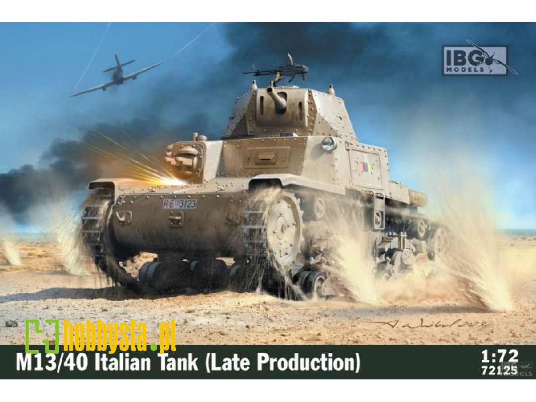 M13/40 Italian Tank (Late Production) - zdjęcie 1 M13/40 Italian Tank (Late Production) - zdjęcie 1