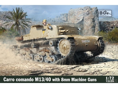 Carro Comando M13/40 With 8 Mm Machine Guns - zdjęcie 1