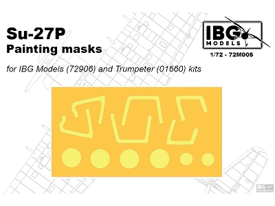 Su-27p Painting Masks (For Ibg72906 And Tru01660) - zdjęcie 1