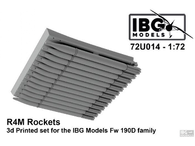 R4m Rockets - 3d Printed For Ibg Fw 190d Family - zdjęcie 1