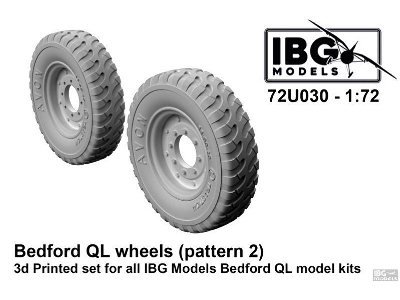 Bedford Ql Wheels (Pattern 2) - For All Ibg Bedford Ql Kits - zdjęcie 1