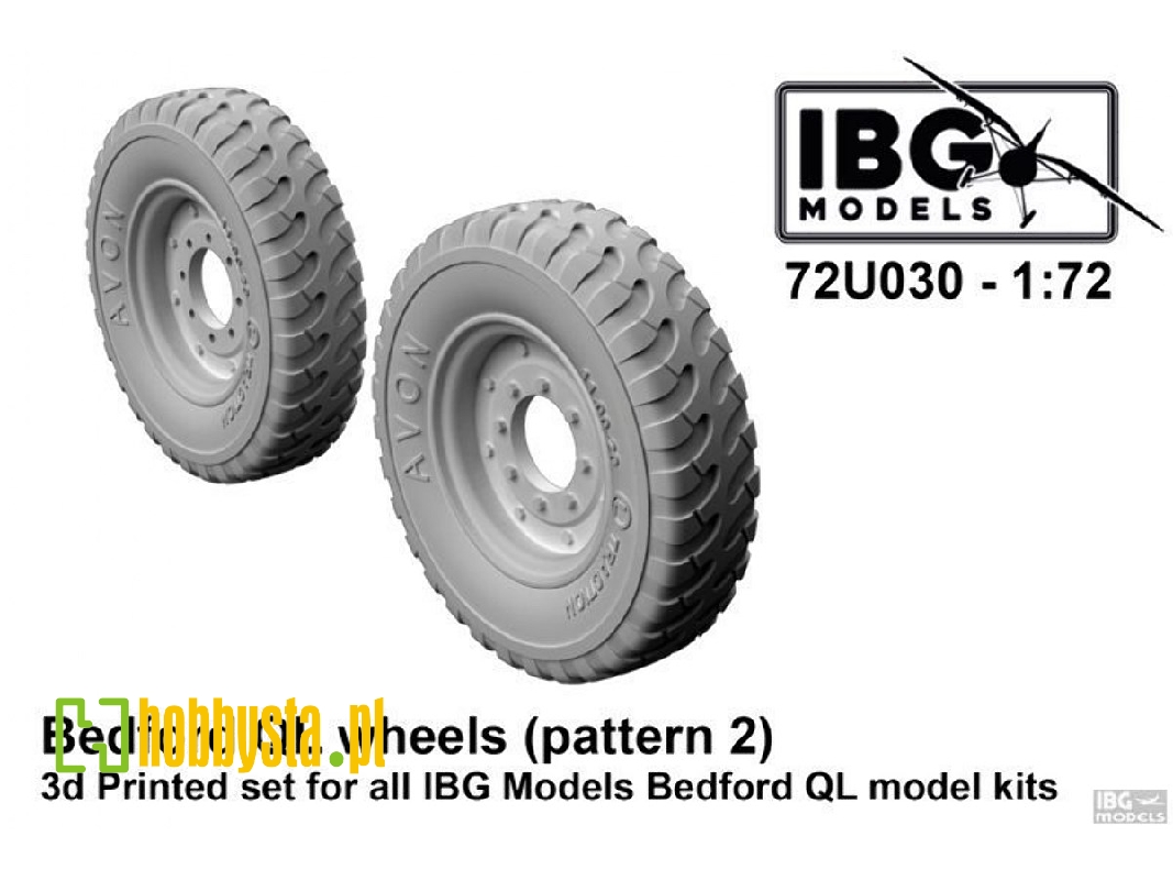 Bedford Ql Wheels (Pattern 2) - For All Ibg Bedford Ql Kits - zdjęcie 1
