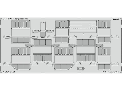 Mi-17 cargo seats 1/48 - TRUMPETER - zdjęcie 1