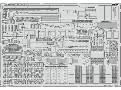 USS Nimitz CVN-68 part 6 1/350 - TRUMPETER - zdjęcie 1