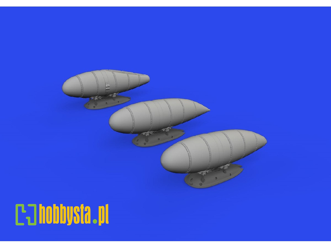 Bf 109K external fuel tanks 1/48 - EDUARD - zdjęcie 1