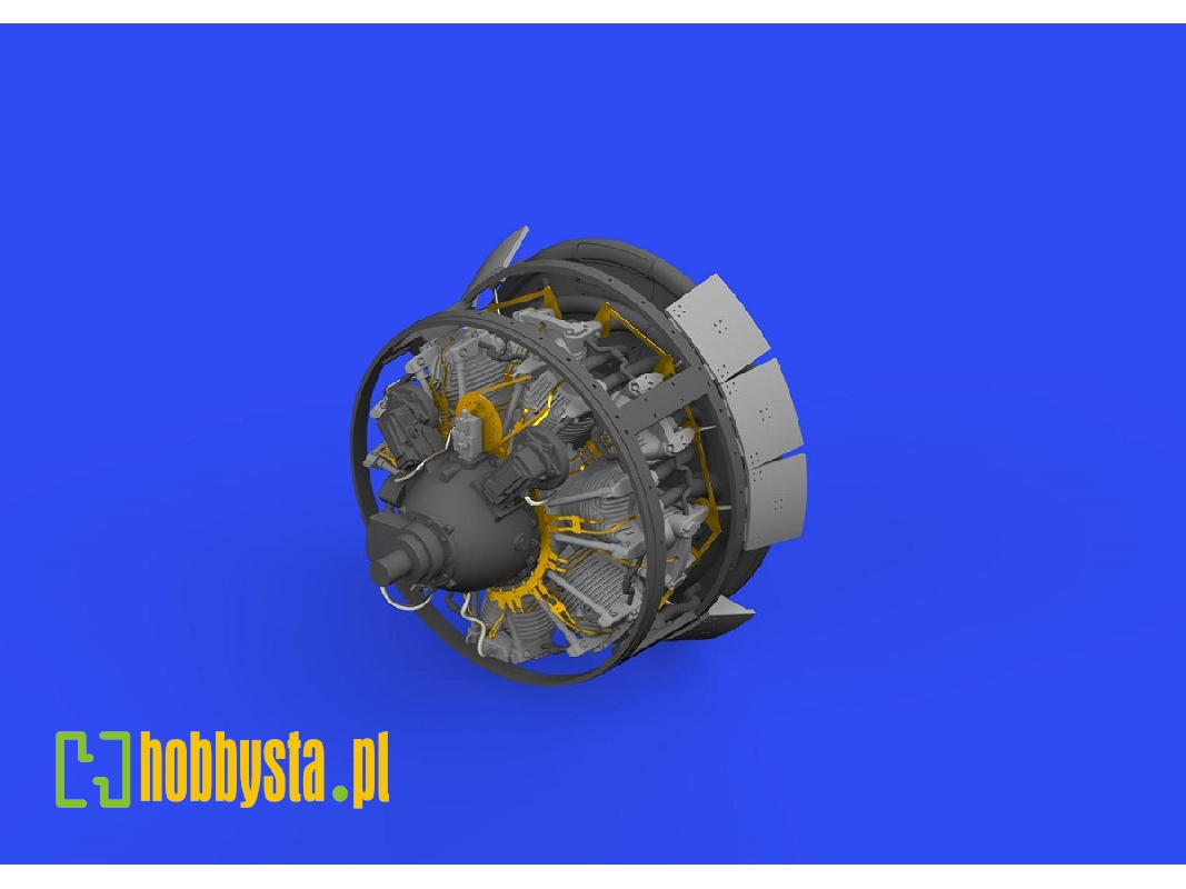 FM-1 engine PRINT 1/48 - EDUARD - zdjęcie 1