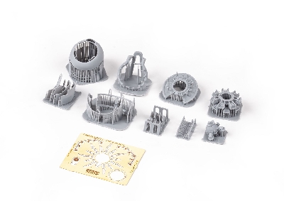 FM-1 engine PRINT 1/48 - EDUARD - zdjęcie 4