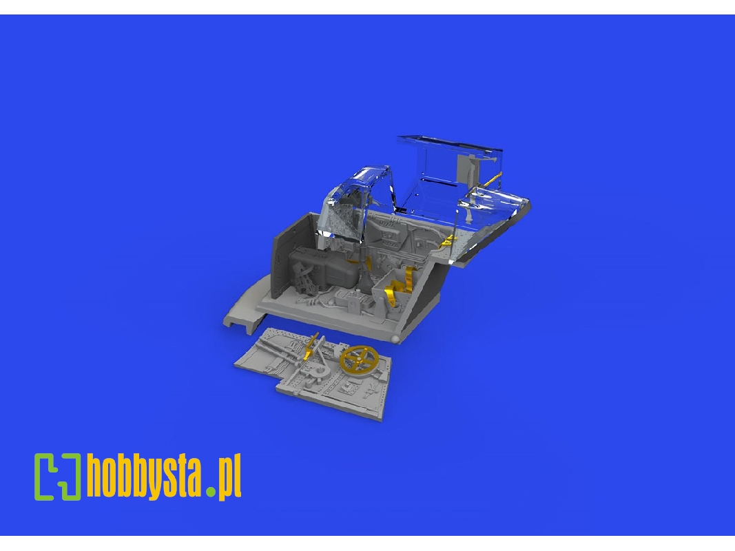 Bf 109G-2 cockpit PRINT 1/72 - EDUARD - zdjęcie 1