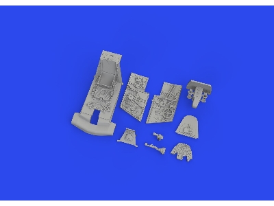 Bf 109G-2 cockpit PRINT 1/72 - EDUARD - zdjęcie 8