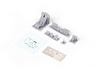 Bf 109G-2 cockpit PRINT 1/72 - EDUARD - zdjęcie 9