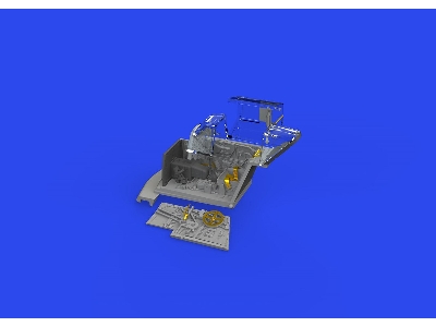 Bf 109G-4 cockpit PRINT 1/72 - EDUARD - zdjęcie 1