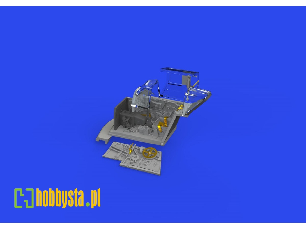 Bf 109G-4 cockpit PRINT 1/72 - EDUARD - zdjęcie 1