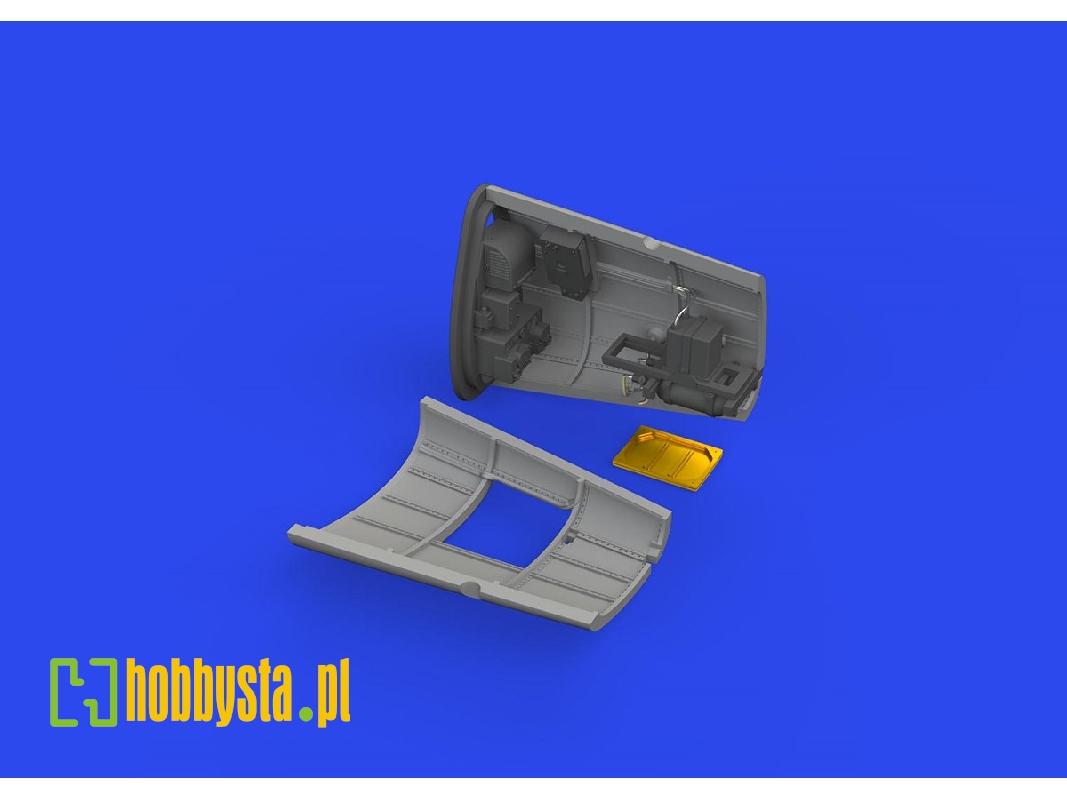 Bf 109G radio compartment PRINT 1/72 - EDUARD - zdjęcie 1 Bf 109G radio compartment PRINT 1/72 - EDUARD - zdjęcie 1