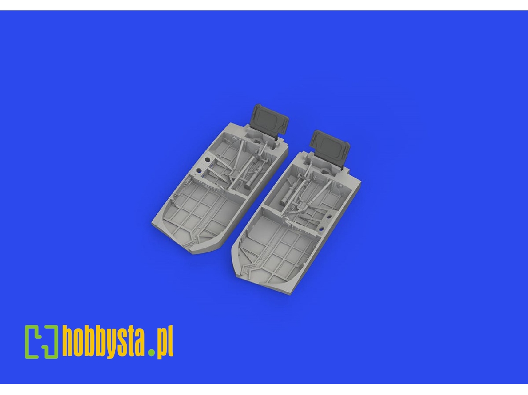 F6F wheel bays PRINT 1/72 - EDUARD - zdjęcie 1