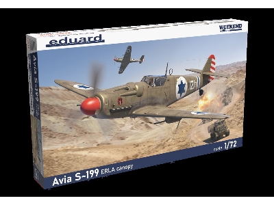 Avia S-199 ERLA canopy 1/72 - zdjęcie 1