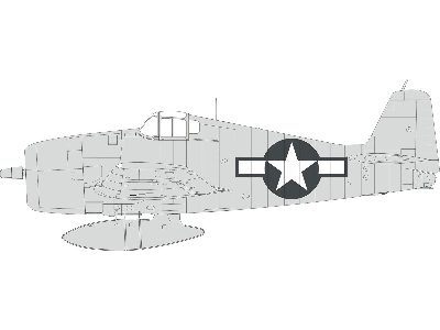 F6F-3 US national insignia 1/48 - EDUARD - zdjęcie 1