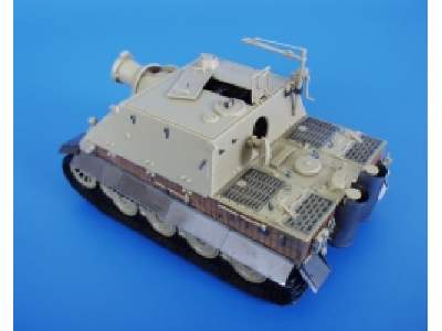  Sturmtiger interior 1/35 - Tamiya - blaszki - zdjęcie 5