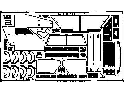  SU-100 1/35 - Dragon - blaszki - zdjęcie 2