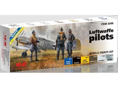 Acrylic Paints Set For Luftwaffe Pilots - zdjęcie 1