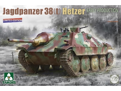 Jagdpanzer 38(t) Hetzer - wczesna produkcja - edycja limitowana - zdjęcie 1