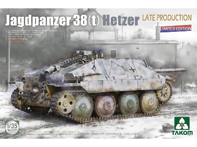 Jagdpanzer 38(t) Hetzer - późna produkcja - edycja limitowana - zdjęcie 1