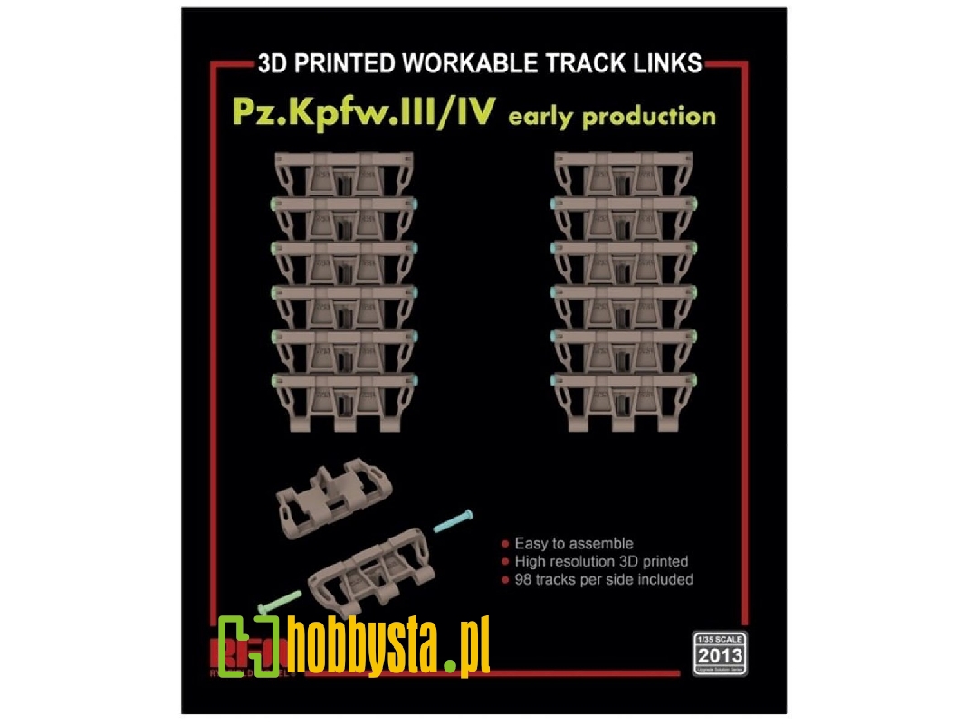 Workable Track Links For Pz.Kpfw. Iii/Iv Early Production - zdjęcie 1 Workable Track Links For Pz.Kpfw. Iii/Iv Early Production - zdjęcie 1