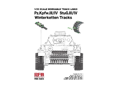 Workable Track Links - Winterketten Tracks For Pz.Kpfw. Iii/Iv And Stug.Iii/Iv - zdjęcie 1