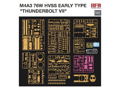 M4a3 76w Hvss Early Type 'thunderbolt Vii' - zdjęcie 3